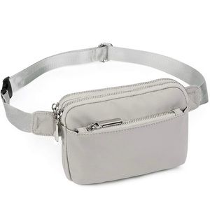 New With Tags; Light Grey Fanny Pack